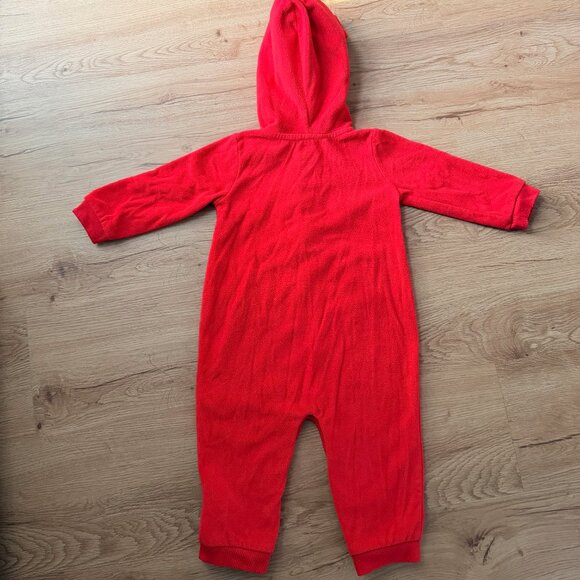Carter's Red Reindeer One Piece - Size 18mos - Picture 2 of 3